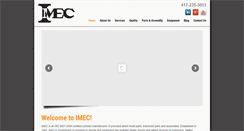 Desktop Screenshot of imecmonett.com